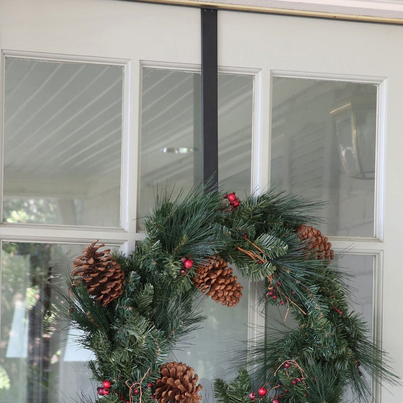 Haute Decor Adjustable Length Wreath Hanger - 20 Lb. Capacity - Image 5